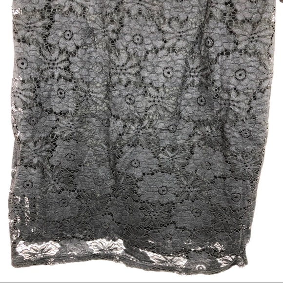 (I1-03) Twink Lady Black Lace Small Dress 3/4 Slee - Picture 3 of 6